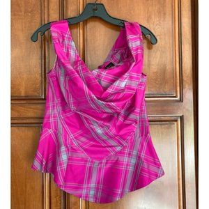 Vivienne Westwood Anglomania Pink Peplum Blouse